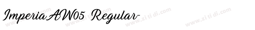 ImperiaAW05 Regular字体转换 ImperiaAW05 Regular字体转换